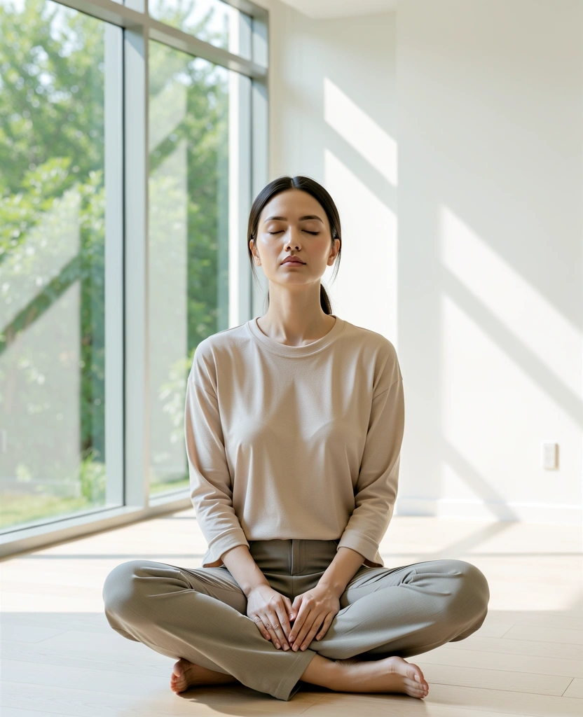 Mindful breathing for mental focus